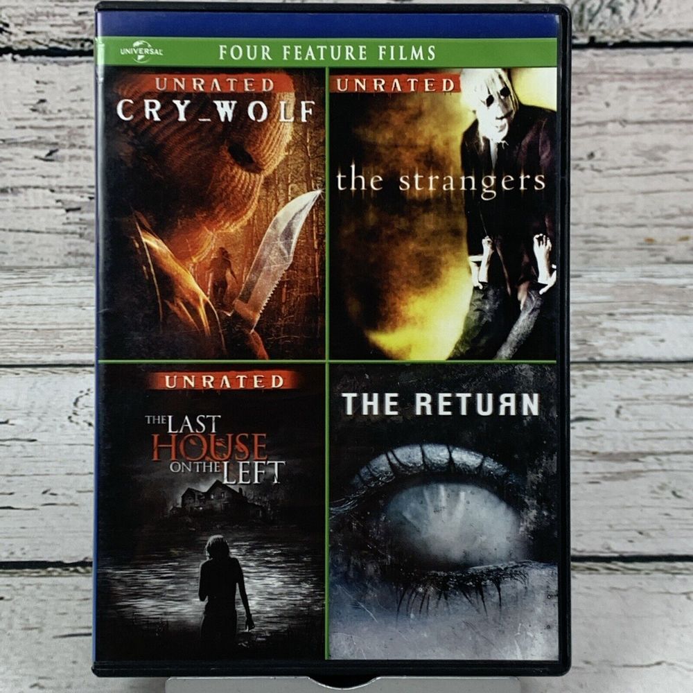 Cry Wolf, The‎ Strangers, Last House on the Left, The Return [2012 DVD]